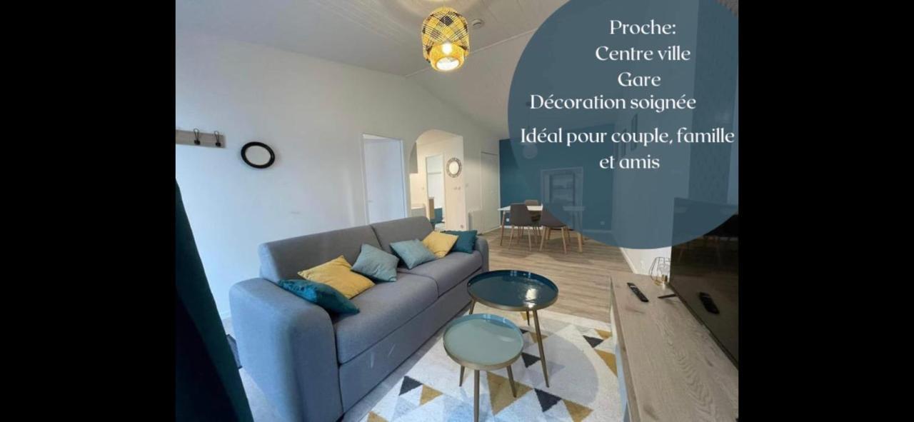 L'Escapade De Rompsay Cosy & Moderne Apartman La Rochelle  Kültér fotó